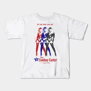 Hey, Cowboy Carter Kids T-Shirt